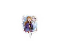 bougie anniversaire reine des neiges 8cm - dekora 346227