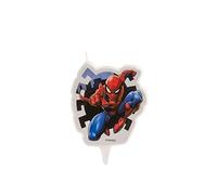 Bougie anniversaire Spiderman 7,5 cm - Coloré - Taille Unique