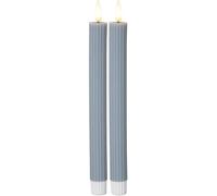 Bougie bâton LED Flame Stripe, lot de 2 en cire