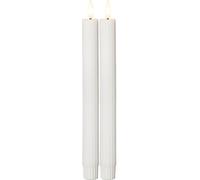 Bougie bâton LED Flame Stripe, lot de 2 en cire