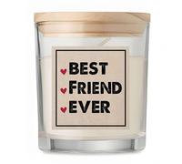Bougie Best Friend Ever | Candle | Idée Cadeau Camarade Anniversaire Fête Original Famille Travail Départ Collègue Retraite Noël