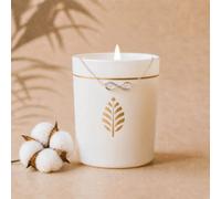 Bougie bijou avec bracelet argent infinity