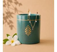 Bougie-bijou avec bracelet gouttes violettes & cristal