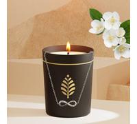Bougie bijou cadeau bracelet infinity
