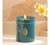 Bougie bijou cadeau bracelet perles