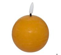 Atmosphera Créateur d'intérieur - Bougie Boule à LED "Molia" 12cm Jaune Jaune G