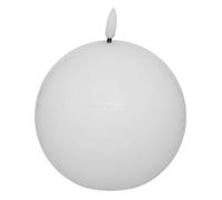 Atmosphera - Bougie boule led molia d.10cm blanc