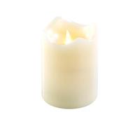 Bougie - BRITESTA - Flamme LED mobile - Cire véritable - Blanc - Intérieur