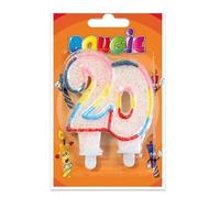 Bougie Chiffre 20 ans
