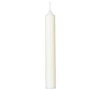 Bougie cierge H. 16 cm HUGO - Ivoire