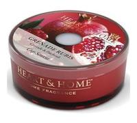 Bougies Cups Heart and Home Grenade Rubis