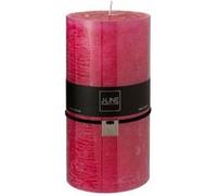 Bougie Cylindrique Déco Junina 20cm Fuchsia