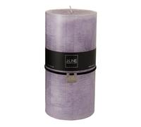 Bougie Cylindrique Déco Junina 20cm Lavande