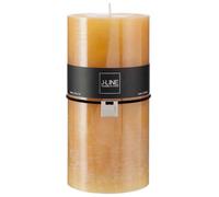 Bougie Cylindrique Déco Junina 20cm Ocre