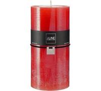 Bougie Cylindrique Déco Junina 20cm Rouge