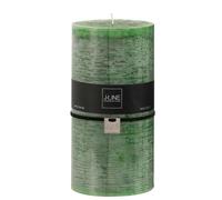 Bougie Cylindrique Déco Junina 20cm Vert Clair