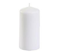 Bougie cylindrique, diamètre: 50 mm, blanc