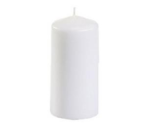 Bougie cylindrique, diamètre: 50 mm, blanc