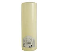 Bougie cylindrique 'Ivory', diamètre: 80 mm, ivoire