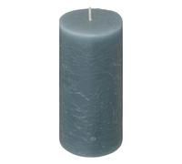 Bougie Cylindrique Rustic 14cm Bleu Orage