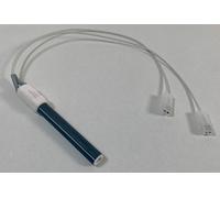 Bougie d'allumage céramique pour poêle à pellets L=7,8 cm / D=1,15 cm EDILKAMIN