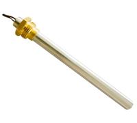 Bougie d'allumage pour chaudière à granulés, 350 W, 12,5 mm, 160 mm, raccordement gaz 3/8"