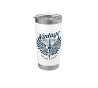 Bougie d'allumage vintage Motorsports Dieu, Guts et Essence Gobelet isotherme en acier inoxydable double paroi