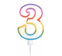 Paris prix Chiffre 3 - Multicolore