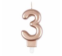 Bougie d'Anniversaire Chiffre 3 - Paris Prix