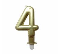 Bougie d'Anniversaire Chiffre 4 - Paris Prix