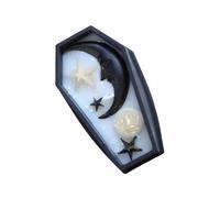 Bougie de cercueil sur le thème des vampires avec fonction de parfums, mélange de, bougie parfumée pour Halloween, décoration de vacances, thème d ' horreur, mélange de