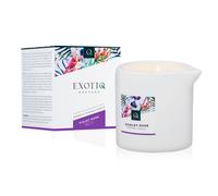 Bougie de Massage Exotiq Rose Violette - 200g
