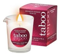 Bougie de Massage Tabou pour Lui Caresses Ardentes Arôme de Fougère - 60 gr