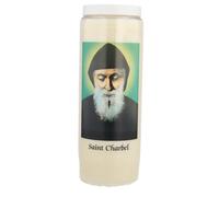 Bougie de neuvaine Saint Charbel