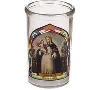 Bougie de prières la vierge et l'enfant TRANSPARENT G