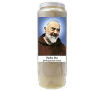 Bougie de prières Padre Pio - Neuvaine