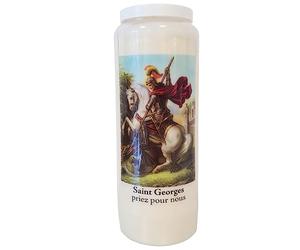 Bougie de prières Saint Georges - Neuvaine
