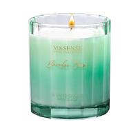 Bougie de soja parfumée au bambou 300g 60H de combustion, bougie d'aromathérapie naturelle très parfumée, longue durée, parfum de maison, pendaison de crémaillère, idées de cadeaux pour la maison.