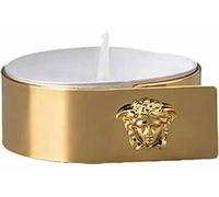 Bougie de table Rosenthal Versace Medusa Gold, métal, 5 x 4 cm, 69201-321643-04794