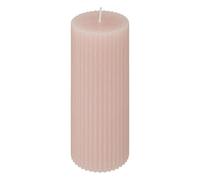 Atmosphera - Bougie ronde Demi en coton D5cm rose