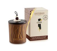 Bougie déco parfumée rechargeable cèdre
