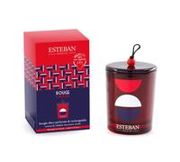 Bougie déco parfumée rouge cassis