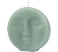 Paris prix Bougie Déco Visage Arty 9cm - Vert