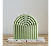Bougie décorative grande arch pistache