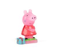 Dekora - 346089 Peppa Pig Bougie Cire Rose 3 x 3 x 8 cm