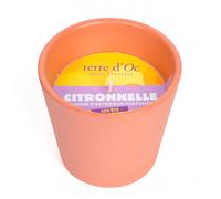 Bougie d'extérieur parfumée citronnelle SOS été en cire végétale terre d'Oc