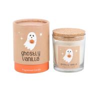 Bougie d'Halloween à la vanille fantôme : parfum enchanteur, douceur classique, parfum envoûtant délicieux - Créez l'ambiance pour des célébrations effrayantes