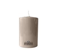Bougie diamètre 7 cm hauteur 10 cm - Couleur taupe - Pour les opérateurs Horeca, événements et décoration de la maison - Durée 55 heures - Cereria Di Giorgio
