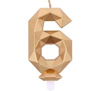 Bougie Diamond Gold n° 6