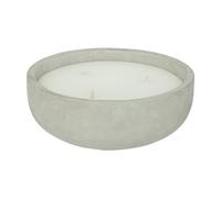 Bougie "ely" 1600g citronnelle pot en ciment - Atmosphera créateur d'intérieur
